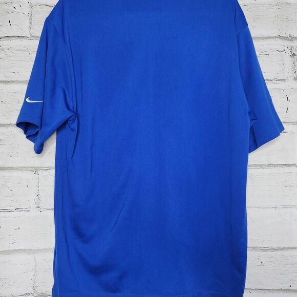 Nike Mens Golf Nike Fit Dry Polo Royal Blue Large L - Picture 9 of 12